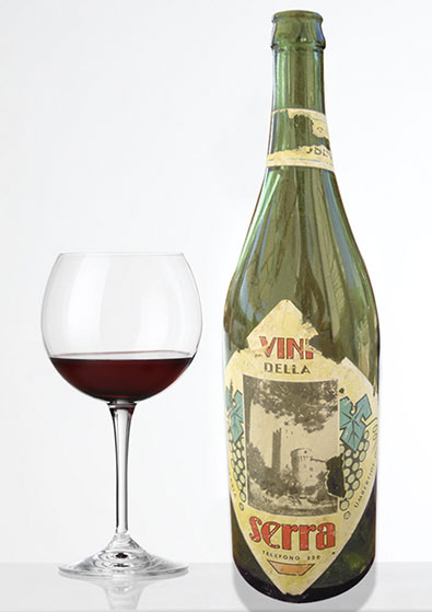 Vino Rosso della Serra. Vino storico della Cantina Petreto Azienda Agraria Villa Valentina Umbertide Umbria